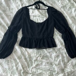 Cropped blouse